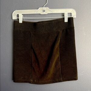 Classic Black Stretchy Mini-Skirt